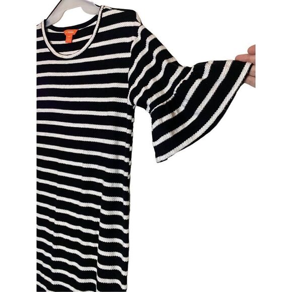 Joe Fresh Black and White Striped Dress - Picture 3 of 7